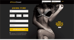 Desktop Screenshot of adultcrowd.com