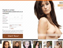 Tablet Screenshot of myfuckbuddies.adultcrowd.co.uk